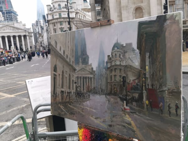 Golden Tunics for The Lord Mayors Show 2021 by Rob Pointon 