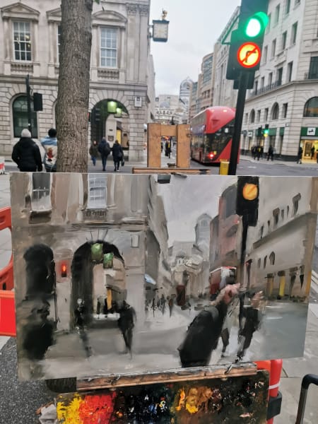 Crossing Cheapside by Rob Pointon 