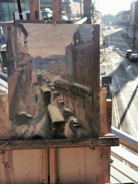 The Old Fire Station Contre Jour 