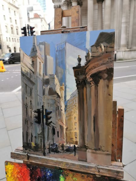 Lothbury, City of London by Rob Pointon 