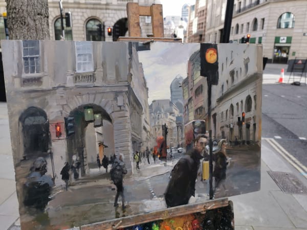 Crossing Cheapside by Rob Pointon 