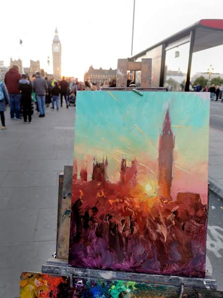Sun setting over The Queue by Rob Pointon 