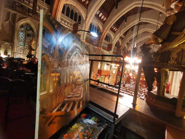 The Lord Mayor's Banquet by Rob Pointon  Image: Photograph from the evening of the banquet