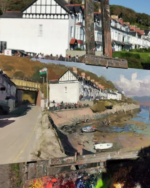 Penhelig Terrace, Aberdyfi by Rob Pointon 