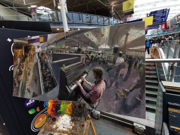 Playing to the Crowd by Rob Pointon 