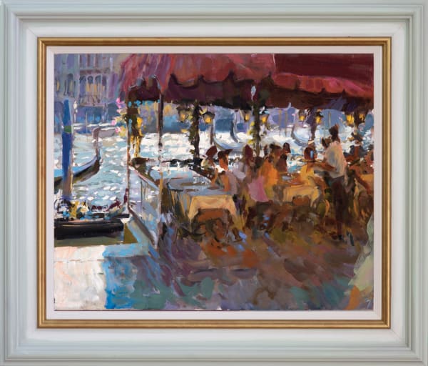 Lunchtime by the Rialto by Rob Pointon 