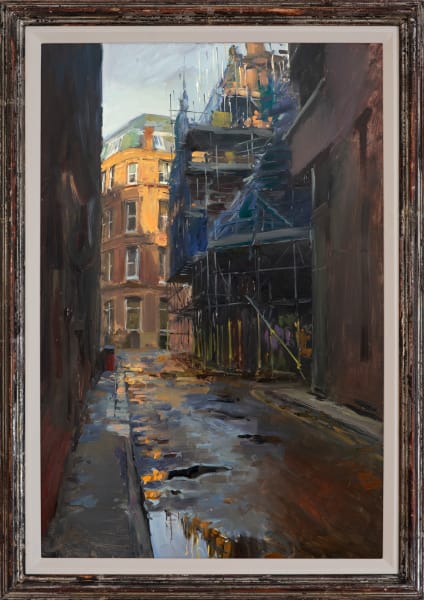 Sun in the Puddles, Back Piccadilly by Rob Pointon 