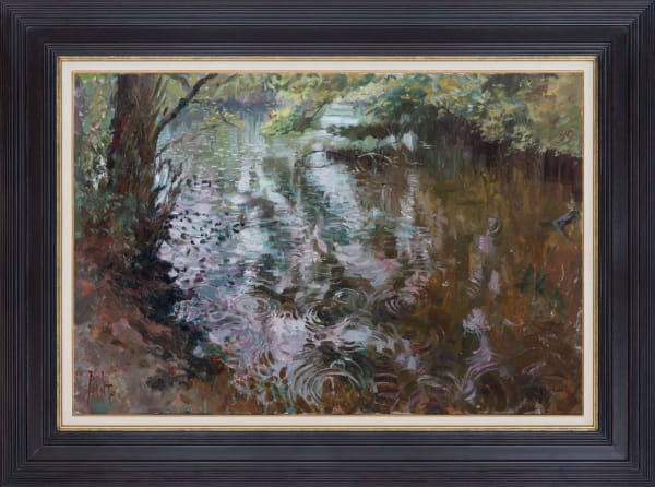 Raindrops on the Pond 