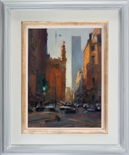 Reflected Light, Whitworth Street  Image: Frame - Hand finished Chelsea wide