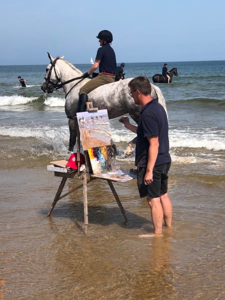 Horseplay at Holkham 