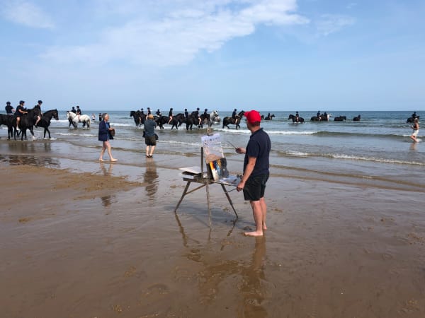 Horseplay at Holkham 