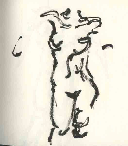 Nude Female Torso Brushed Gesture By Solomon Whitaker Artwork Archive