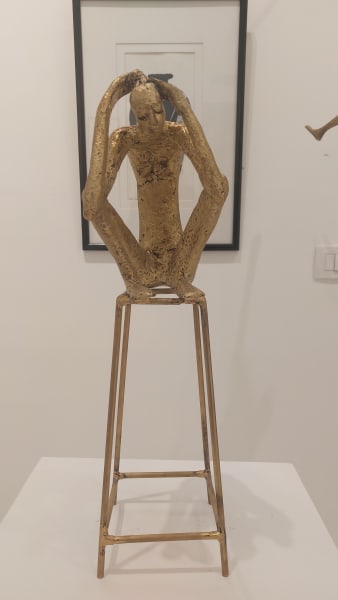 Seated Girl by Neven Nathan 