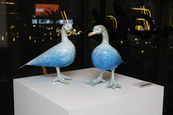 Ice Blue Duck by Mostafa Hosny 