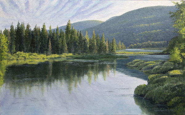 Berlin Pond (Mirror Lake) by Thomas Waters | Artwork Archive