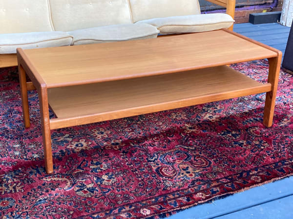 Danish Teak Coffee Table From The Collection Of Timelines Antiques Artwork Archive 