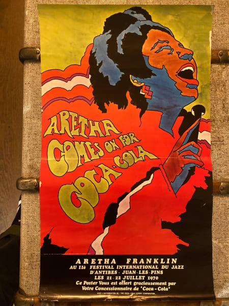 Vintage Aretha Franklin poster from the collection of TIMELINES ...