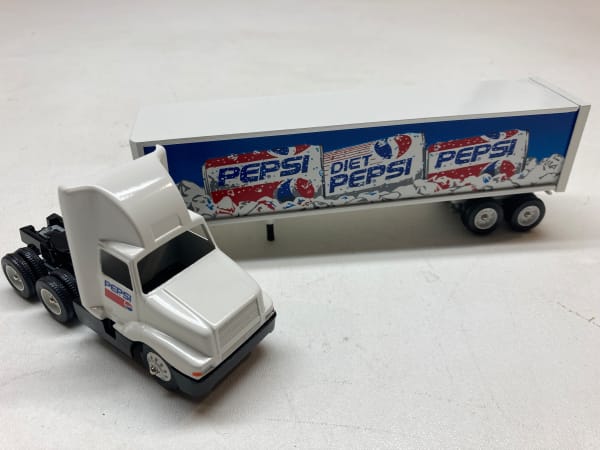 WINROSS die cast PEPSI semi toy truck from the collection of TIMELINES ...