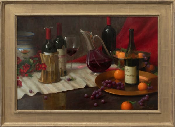 Mystery Wine - Framed by Michael Van Zeyl, Image 1.