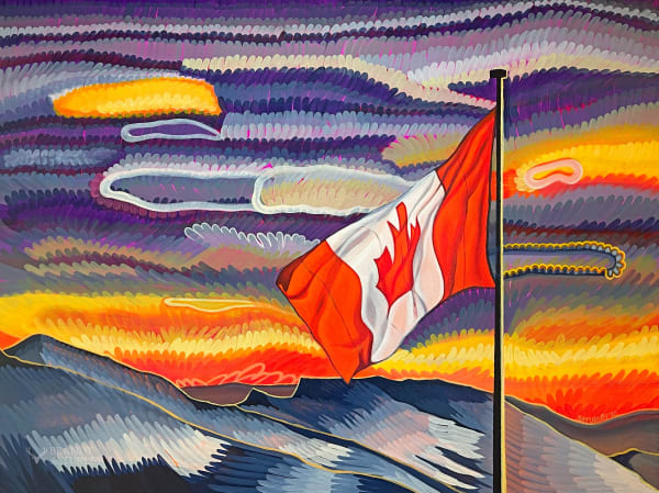 Stitched in Canada by Brandy Saturley | Artwork Archive