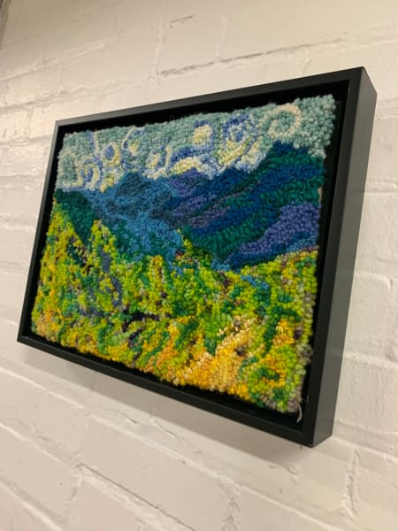 Blue Breath by Holly Friesen  Image: side view