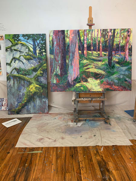 Sleeping in the Forest by Holly Friesen 
