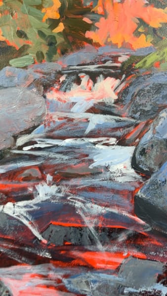 Between Two worlds by Holly Friesen  Image: detail