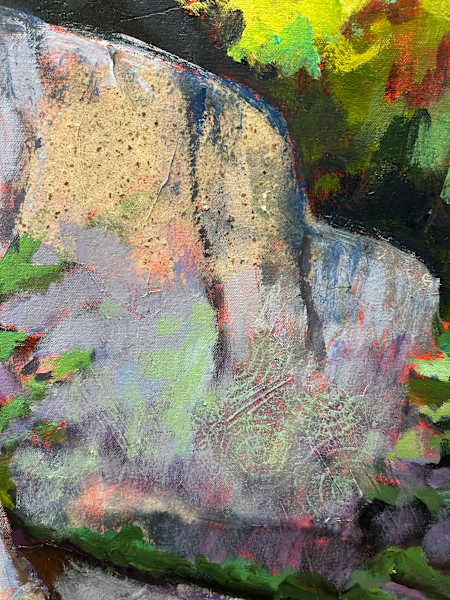 In Between the Rocks by Holly Friesen  Image: detail