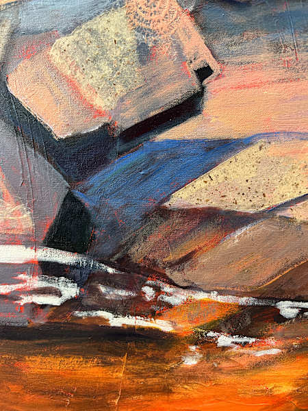 In Between the Rocks by Holly Friesen  Image: detail