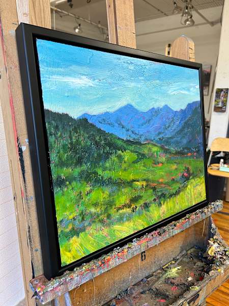 High Peaks Skyline by Holly Friesen 