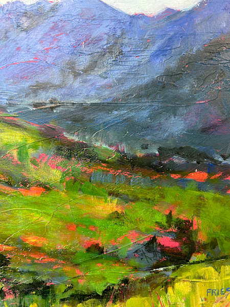 High Peaks Skyline by Holly Friesen 