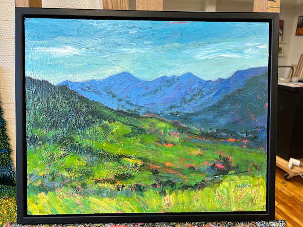High Peaks Skyline by Holly Friesen 