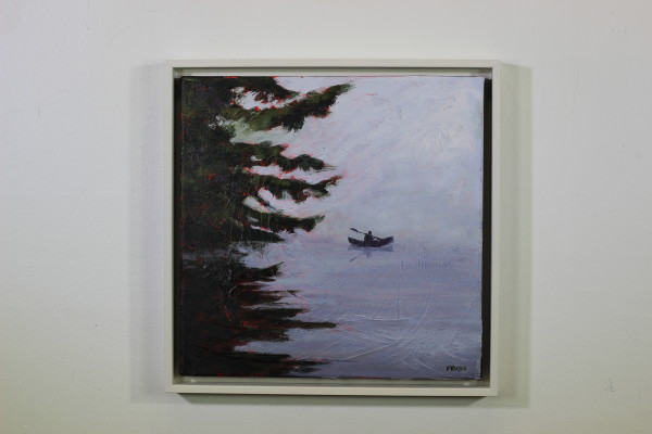 Pink Pond Series #1 (Mourning Light) by Holly Friesen 