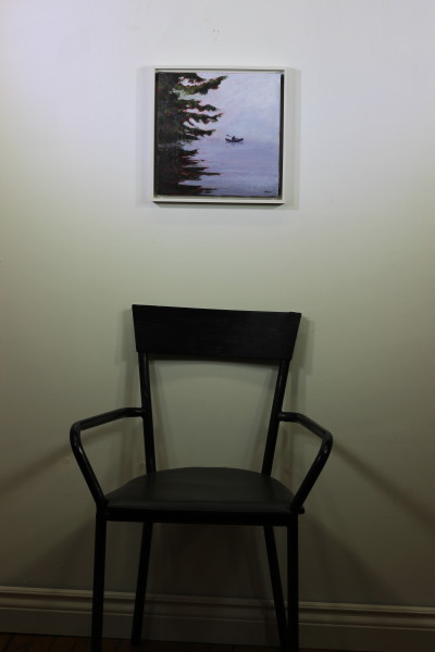 Pink Pond Series #1 (Mourning Light) by Holly Friesen 