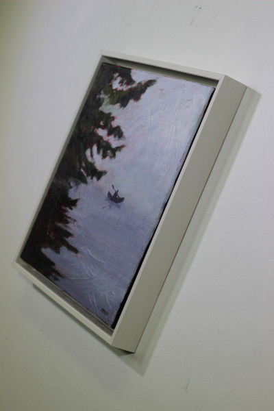 Pink Pond Series #1 (Mourning Light) by Holly Friesen 