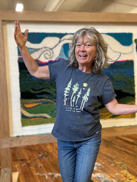 Mountain Song by Holly Friesen  Image: Tada! Finished this piece today!