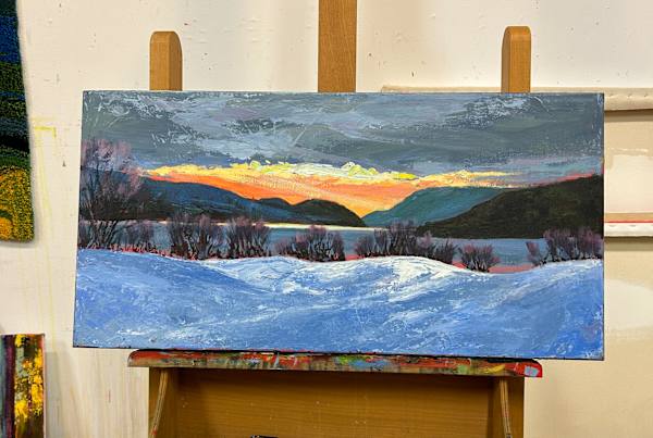 Fire Sky by Holly Friesen 