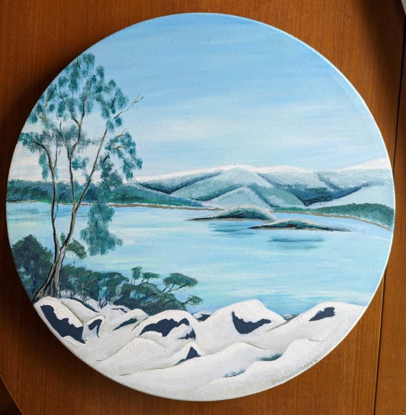 Lake Jindabyne from the exhibition Artwork Gallery Exhibition 2024