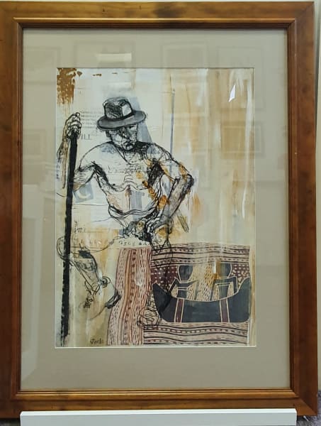 Bushman from the collection of Jindabyne Art Gallery | Artwork Archive