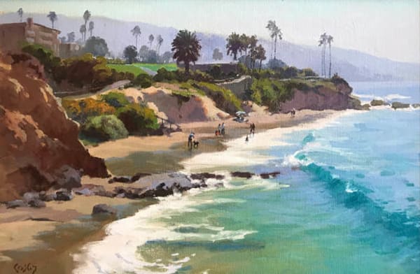 View from the Balcony from the collection of Vanessa Rothe Fine Art ...