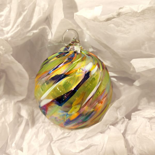 Pastel Twist Ornament #2 from the collection of WaterWorks Gallery ...