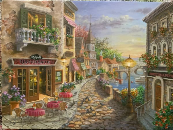 Italian Seaside Town from the collection of Estate of Nicky Boehme ...