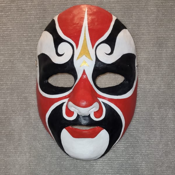 Chinese Opera 3 from the collection of Mask Alive Art Collection