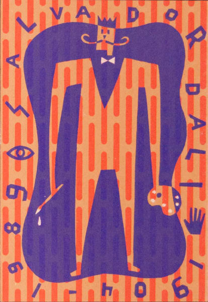 Salvador Dali from the collection of University Art Museum at New