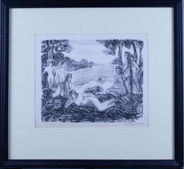 Nude Women in a Landscape from the collection of Villanova University