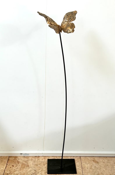 Papillon moyen sur tige by Clotilde ANCARANI 