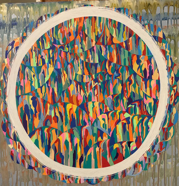 Abstract from the collection of Las Laguna Art Gallery Artwork Archive