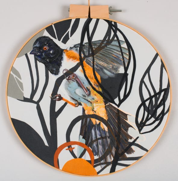 THE TOWHEE THAT FLUTTERS LEAST IS THE LONGEST ON THE WING by Isabelle Klauder 