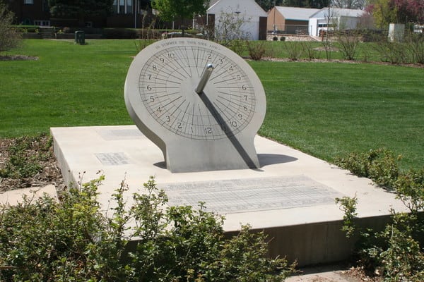 War Memorial Sun Dial from the collection of City of Littleton Public ...