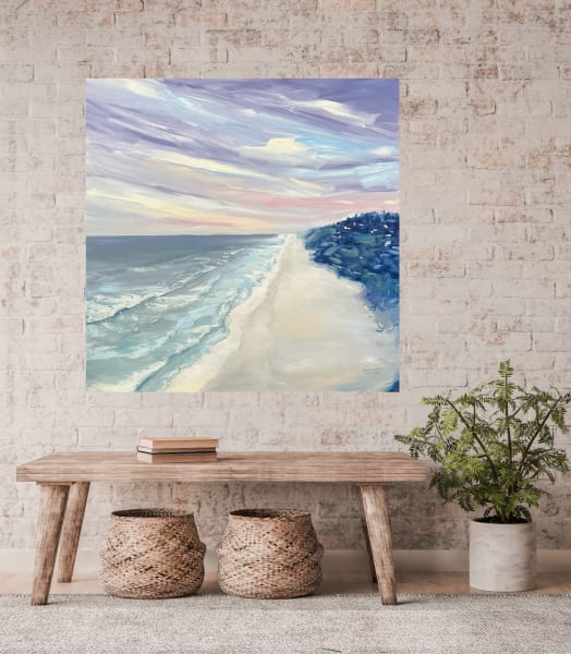 The Beach by Meredith Howse Art 